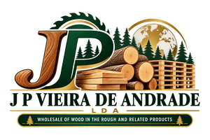 J P Vieira de Andrade, Lda — wholesale wood exporter logo, Rebordosa, Portugal